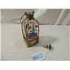 Image 2 : SWEDISH FLASK LIQUOR BOTTLE DECANTER BRASS MUSIC