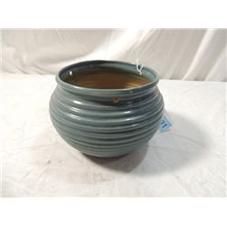 OLD CROW STONEWARE POTTERY CROCK POT PLANTER