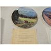 Image 3 : PAIR RAILROAD SAFETY AWARD PLATES EMPLOYEE