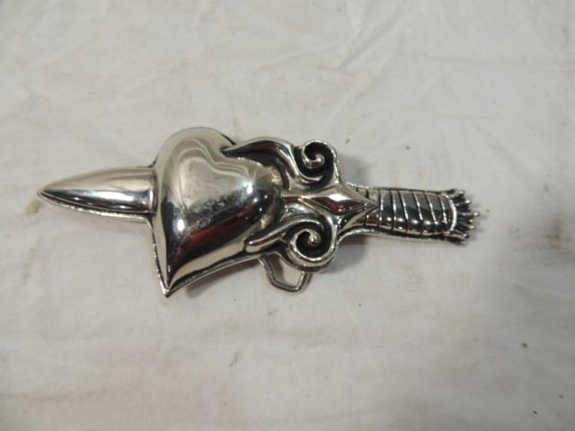 VINTAGE AC DC BACK IN BLACK BELT BUCKLE