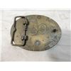 Image 2 : PAIR BRASS BELT BUCKLES WAYNE DOG FOOD ADVERTISING