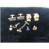 Image 2 : LOT MENS VINTAGE CUFF LINKS TIE PINS LAPEL MORE