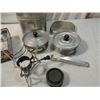 Image 3 : LOT TWO CAMPING MILITARY MESS KITS ONE NEW