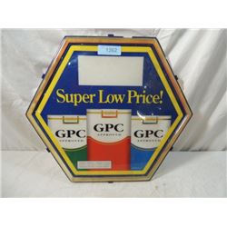 GPC CIGARETTE ADVERTISING SIGN SALES STORE