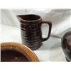 Image 5 : LOT 4 BROWN MARCREST POTTERY STONEWARE POTS