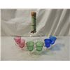 Image 1 : VINTAGE RETRO 1950'S DECANTER BRANDY SET