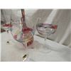 Image 3 : LOT 4 WINE CRYSTAL GOBLETS HAND MADE ROMANIA BLOWN