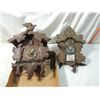 Image 1 : LOT 2 ANTIQUE CUCKOO CLOCKS