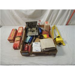 BOX LOT TOOLS WOODWORKING JIGS PATTERNS MORE