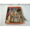 Image 1 : TOOLS BOX LOT FILES WRENCHES HAMMERS MORE