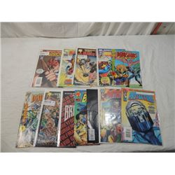 12 COMIC BOOK LOT MALIBU STRANGERS MUTANTS ARROW