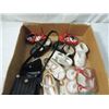 Image 3 : HUGE LOT BABY DOLL SHOES ANTIQUE VINTAGE NEW