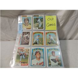 53 OLD BASEBALL CARDS TOPPS VINTAGE L@@K!!