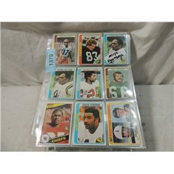 63 CARD FOOTBALL LOT OLD CARDS WOW!!