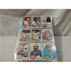 63 CARD FOOTBALL LOT OLD CARDS WOW!!