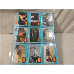72 TOPPS STAR WARS COLLECTOR CARDS OLD VINTAGE