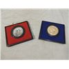 Image 1 : LOT 2 TOKENS COINS BICENTENNIAL HORATIO MEDAL