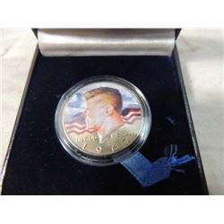 1967 KENNEDY HALF DOLLAR COLORIZED SPECIAL ISSUE