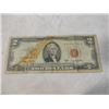 Image 1 : RED SEAL $2 2 DOLLAR BILL 1963