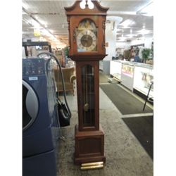 ANTIQUE GRANDFATHER GRANDMOTHER CLOCK GERMANY NICE