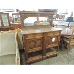 1860'S 1880'S FRENCH OAK SERVER BUFFET BEAUTIFUL!!