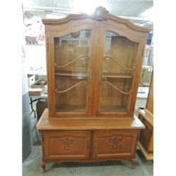 ANTIQUE LARGE HUTCH CABINET