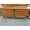 Image 2 : ANTIQUE LARGE HUTCH CABINET