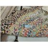 Image 2 : VINTAGE HAND MADE RAG RUG CLOTH TEAR STRIPS BRAID