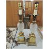 Image 1 : PAIR HEAVY BRASS PINEAPPLE THEME TABLE LAMPS NICE!