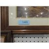 Image 2 : WOODEN B. CHIPTON SIGNED PRINT FRAMED