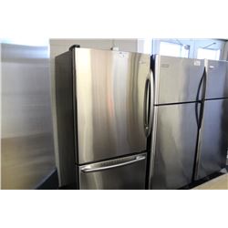 MAYTAG STAINLESS STEEL VERTICAL FRIDGE/FREEZER COMBO