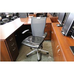 HAWORTH X99 LEATHER MESH-BACK FULLY ADJUSTABLE TASK CHAIR