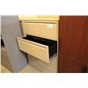 Image 2 : HAWORTH PREMISE BEIGE 4 DRAWER LATERAL FILE CABINET