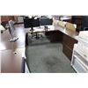 Image 2 : HAWORTH CHERRY U-SHAPE EXECUTIVE DESK