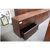 Image 2 : HAWORTH CHERRY 2 DRAWER LATERAL FILE CABINET