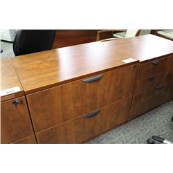 AUTUMN MAPLE 2 DRAWER LATERAL FILE CABINET