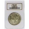 Image 1 : 1923 NGC MS64 Peace Silver Dollar