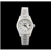 Image 1 : Geneve Stainless Steel Ladies Watch