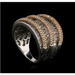 14KT Two-Tone Gold 2.71ctw Diamond Ring