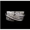 Image 2 : 0.80ctw Diamond Ring - 14KT White Gold