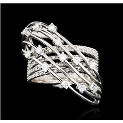 1.25ctw Diamond Ring - 14KT White Gold