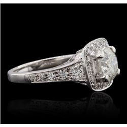 14KT White Gold 2.01ctw Diamond Ring