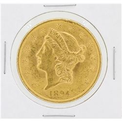 1894 $20 BU Liberty Head Double Eagle Gold Coin