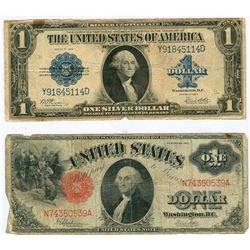 $1 Silver Certificate and Federal Reserve Note Lot