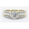 Image 8 : 0.75ctw Diamond Ring - 14K yellow Gold