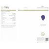 Image 5 : 14KT White Gold GIA Certified 23.12ct Tanzanite and Diamond Pendant With Chain