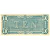 Image 2 : 1864 $10 Confederate States of America Bank Note