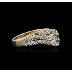 14KT Yellow Gold 0.25ctw Diamond Ring