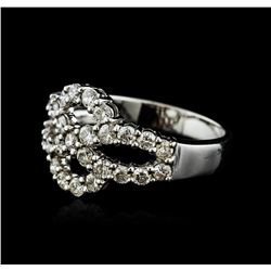 18KT White Gold 1.11ctw Diamond Ring