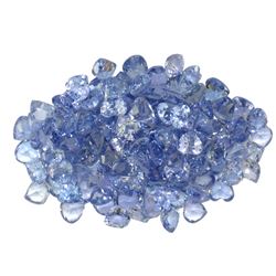 15.71ctw Round Mixed Tanzanite Parcel